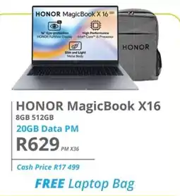 Cellucity HONOR MagicBook X16 offer