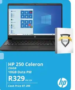 Cellucity HP 250 Celeron 256GB offer