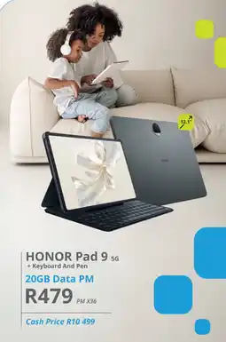 Cellucity HONOR Pad 9 5G + Keyboard And Pen offer