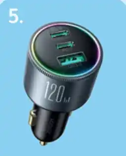 Cellucity Joyroom 120w 3-Port Fast Car Charger offer