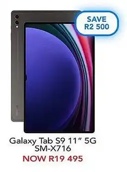 The Digital Experience SAMSUNG Galaxy Tab S9 11" 5G SM-X716 offer