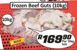 Chester Butcheries Frozen Beef Guts offer
