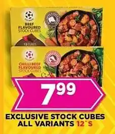 Goal Supermarket Exclusive stock cubes all variants offer