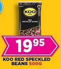 Goal Supermarket Koo red speckled beans offer