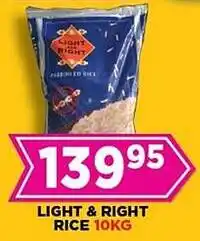 Goal Supermarket Light & right rice offer