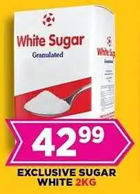Goal Supermarket Exclusive sugar white offer