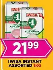 Goal Supermarket Iwisa instant assorted offer