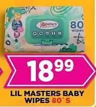 Goal Supermarket Lil masters baby wipes offer