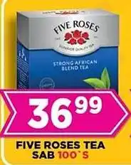 Goal Supermarket Five roses tea sab offer