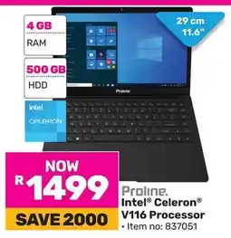 Game Proline Intel Celeron V116 Processor offer