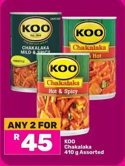 Game KOO Chakalaka Assorted offer