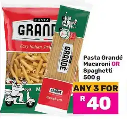 Game Pasta Grandé Macaroni OR Spaghetti offer