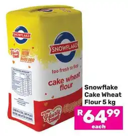 Game Snowflake Cake Wheat Flour offer