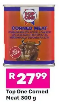 Game Top One Corned Meat offer