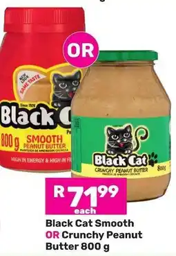 Game Black Cat Smooth OR Crunchy Peanut Butter offer