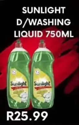 Saverite Sunlight d/washing liquid offer