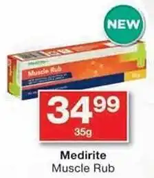 Checkers Hyper Medirite Muscle Rub offer