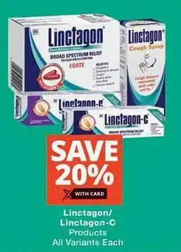 Checkers Hyper Linctagon/ Linctagon-C Products All Variants Each offer