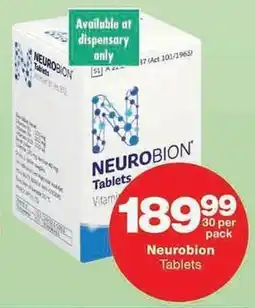 Checkers Hyper Neurobion Tablets offer