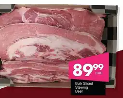 Save Hyper Bulk Sliced Stewing Beef offer