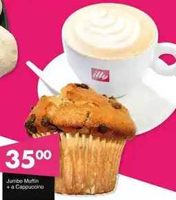 Save Hyper Jumbo Muffin + a Cappuccino offer