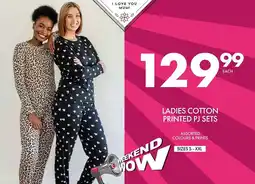 Save Hyper Ladies Cotton Printed PJ Sets offer