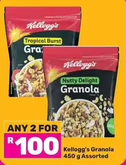 Game Kellogg's Granola Assorted offer