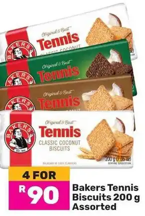 Game Bakers Tennis Biscuits Assorted offer