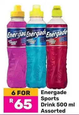 Game Energade Sports Drink Assorted offer