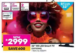 Game SAMSUNG 32" HD LED Smart TV offer
