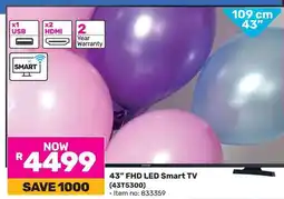 Game SAMSUNG 43" FHD LED Smart TV offer