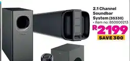 Game SKYWORTH 2.1 Channel Soundbar System offer