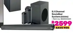 Game SKYWORTH 5.1 Channel Soundbar System offer