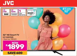 Game JVC 32" HD Smart TV offer