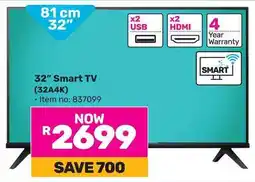 Game Hisense 32" Smart TV offer