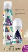 Avroy Shlain Avory Shlain Perfumed Body Spray 100ml + Roll On Anti Perspirant 50ml-Both For offer