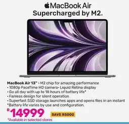 Game MacBook Air 13" offer
