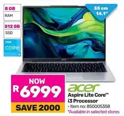 Game Acer Aspire Lite Core i3 Processor offer