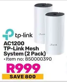 Game AC1200 TP-Link Mesh System offer