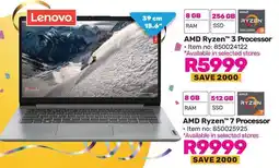 Game Lenovo AMD Ryzen 3 Processor offer