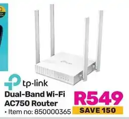 Game Tp-link Dual-Band Wi-Fi AC750 Router offer