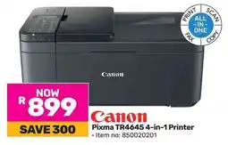 Game Canon Pixma TR4645 4-in-1 Printer offer