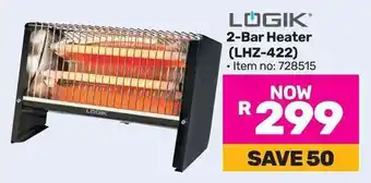 Game LOGIK 2-Bar Heater offer
