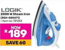 Game LOGIK 2000 W Steam Iron offer