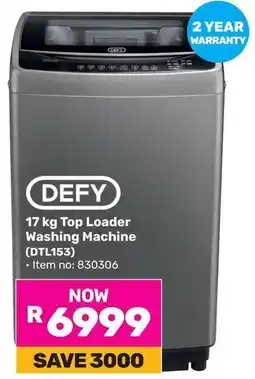 Game DEFY Top Loader Washing Machine offer