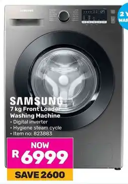 Game SAMSUNG Front Loader Washing Machine offer