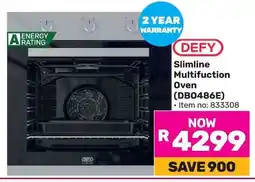 Game DEFY Slimline Multifuction Oven offer