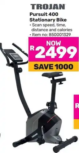 Game TROJAN Pursuit 400 Stationary Bike offer