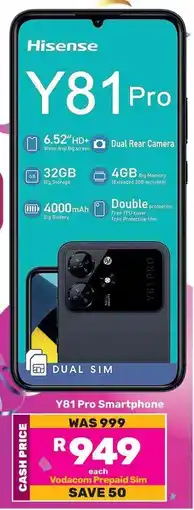 Game Hisense Y81 Pro Smartphone offer