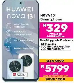 Game HUAWEI nova 13i Smartphone offer